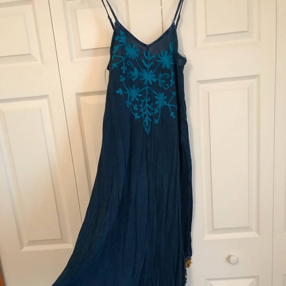 NWOT Spaghetti Strap Sun Dress/Swimsuit CoverUp